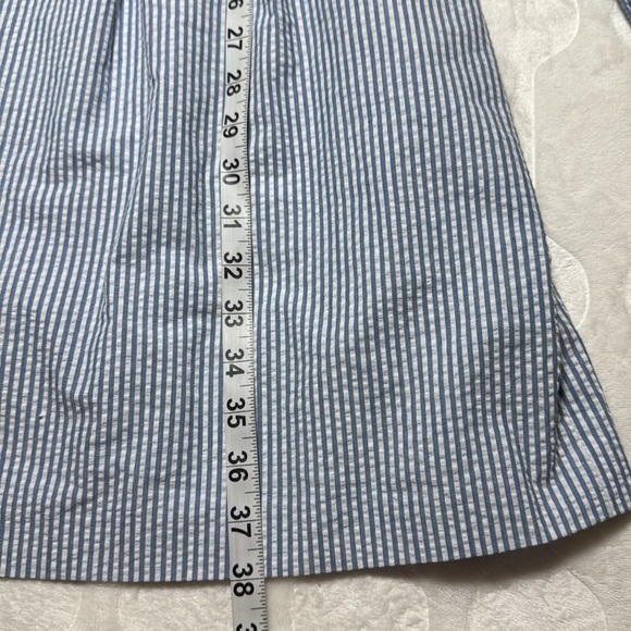 Anne Klein Women’s Blue & White Striped Sleeveless Dress – Size 10 - Picture 6 of 11